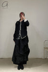 ARCHIVIO J.M.Ribot pleated skirt AWSK04/LN
